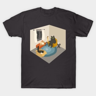 Cat in Therapy T-Shirt